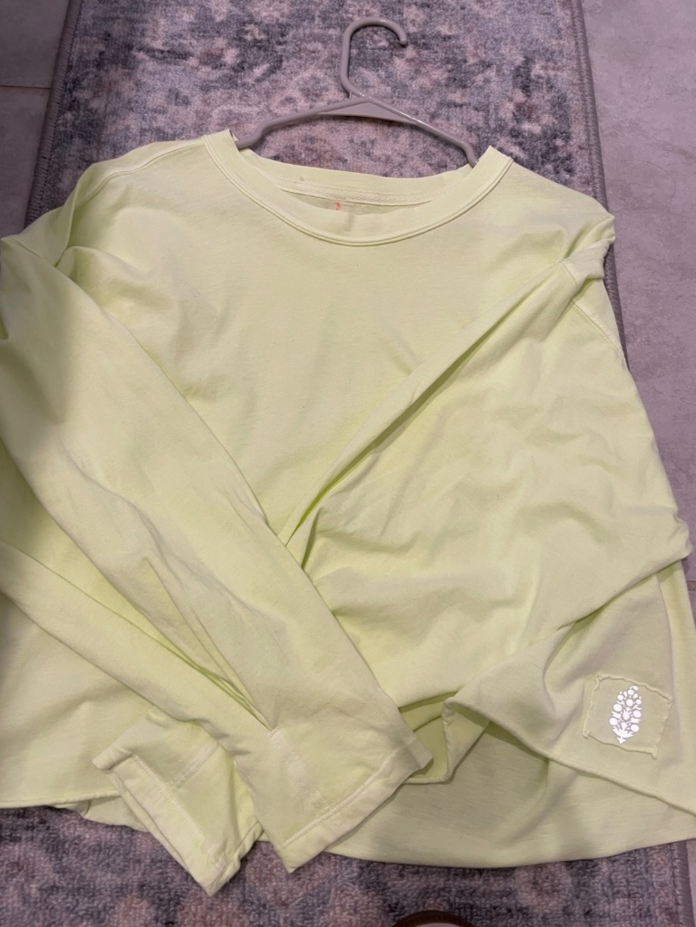 Bright Yellow FP movement Long-Sleeve Women's Top